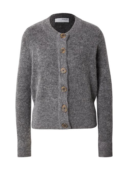 SELECTED Cardigan 'Sia'  mørkegrå