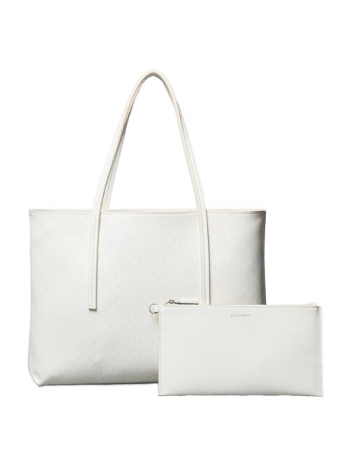 Calvin Klein Shopper  ecru / hvid