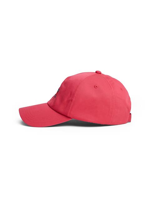Tommy Jeans Hætte 'HERITAGE'  mørkeblå / cranberry / hvid