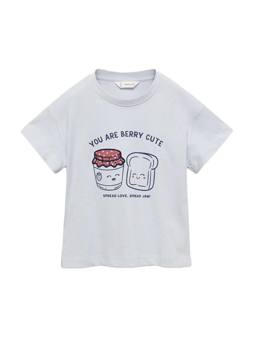 MANGO KIDS Bluser & t-shirts 'FOOD'  navy / lyseblå / bær