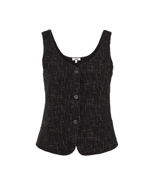 WE Fashion Vest  sort / hvid