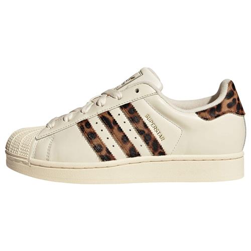 ADIDAS ORIGINALS Sneaker low 'Superstar II'  cognac / sort / naturhvid