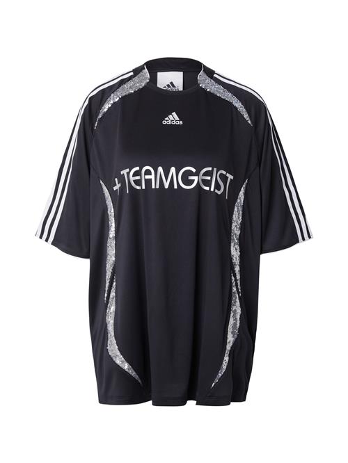 ADIDAS ORIGINALS Shirts 'Adilenium Season 4 Teamgeist'  sort / sølv / hvid