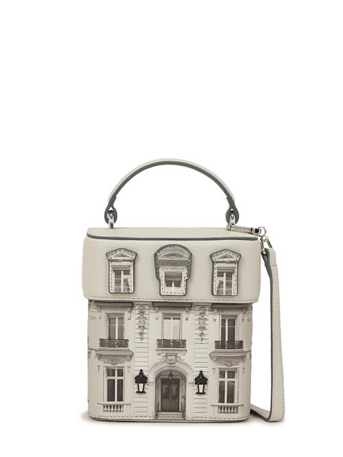 Karl Lagerfeld Håndtaske 'Essentials Maison'  beige / lysegrå / sort