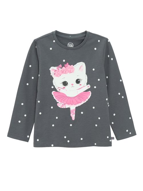 Cool Club Bluser & t-shirts  grafit / lys pink / hvid