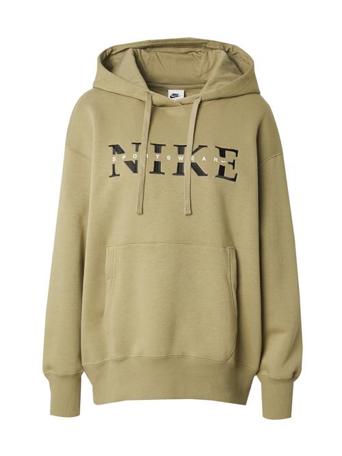Nike Sportswear Sweatshirt 'PHNX FLC'  oliven / sort / hvid