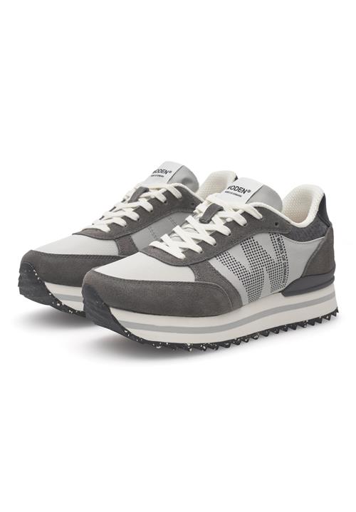 WODEN Sneaker low 'Ronja'  grå / hvid