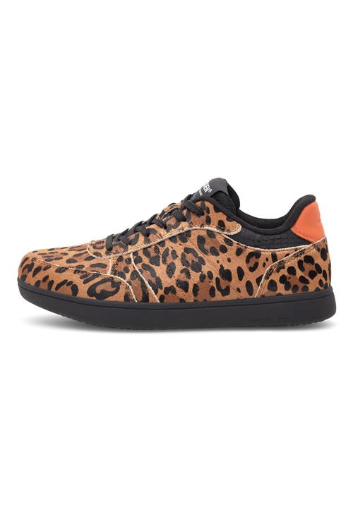 WODEN Sneaker low ' Bjork Leo '  lysebrun / orange / sort