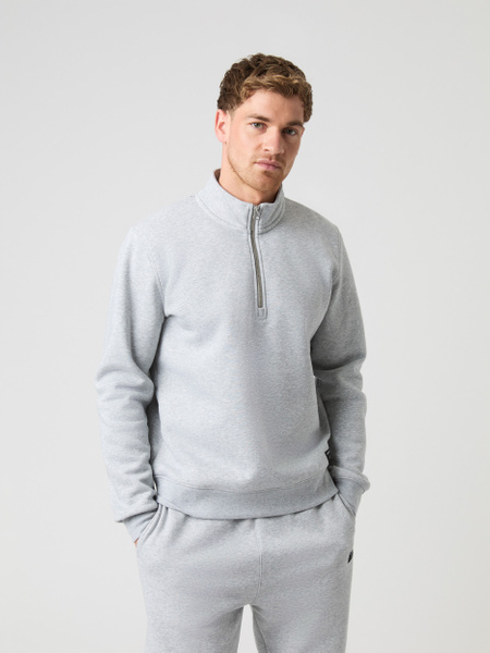 Björn Borg Centre Half Zip Grå, L