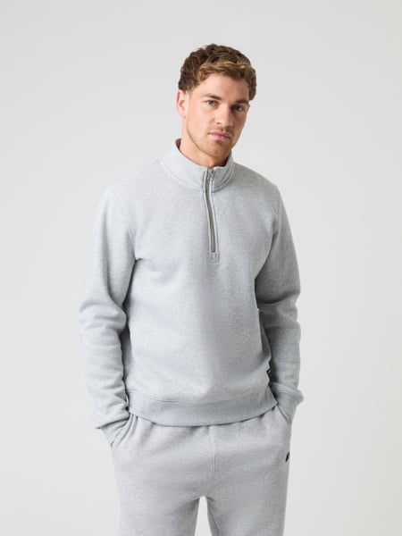Björn Borg Centre Half Zip Grå, XL