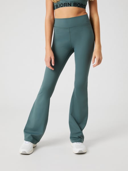 Björn Borg Borg Flare Leggings Grøn, 158-164