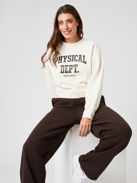 Björn Borg Borg Boyfriend Sweatshirt Hvid, M