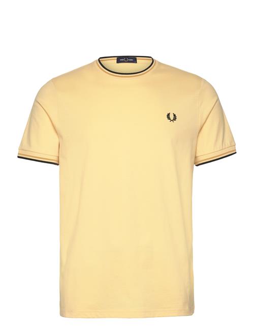 Twin Tipped T-Shirt Fred Perry Yellow
