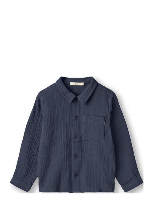 Elmo Ls Shirt Fliink Navy
