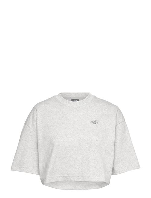 Logo Over D Jersey T-Shirt New Balance Grey