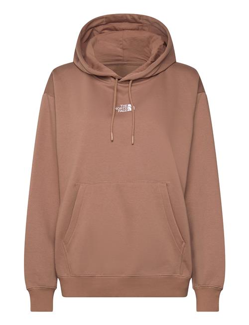 W Essential Over Hoodie The North Face Brown