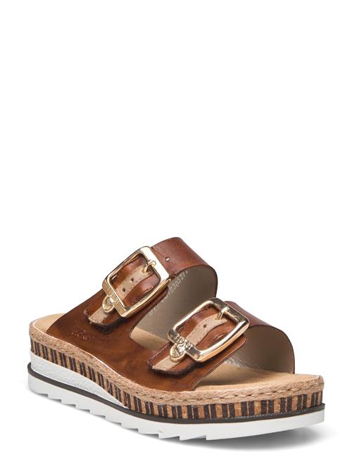 Rieker Ladies' Sandals V7955-24 Brown Rieker Brown