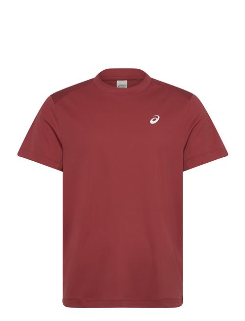 Court Ss Top Asics Burgundy