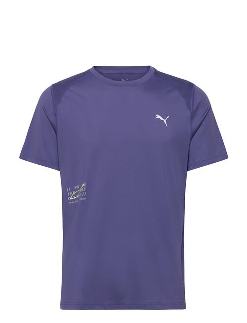 M Run Graphic Mesh Tee PUMA Blue