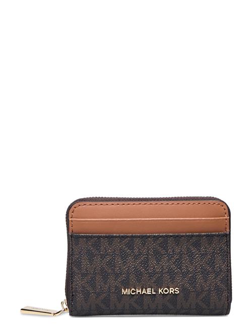 Sm Za Coin Card Case Michael Kors Brown