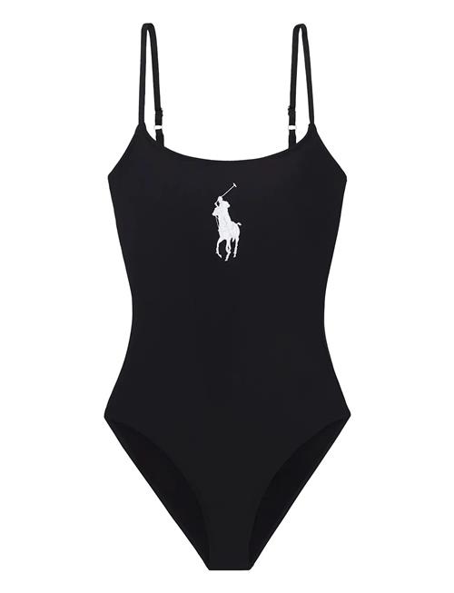 Prl Logo Icons Kennedy Piece Polo By Ralph Lauren Swimwear Black