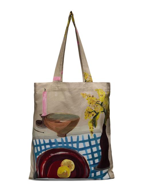 2285 Tote Bags, Cotton Tote STINE GOYA Beige