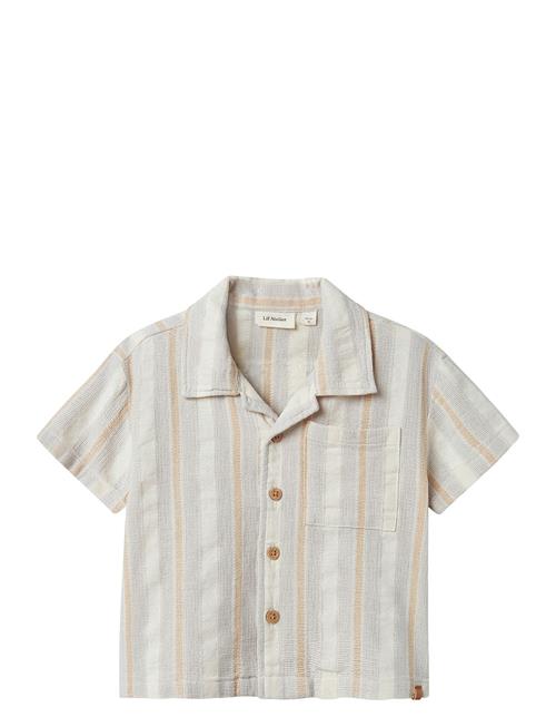 Se Nmmdenver Ss Loose Shirt Lil Lil'Atelier Grey ved Booztlet