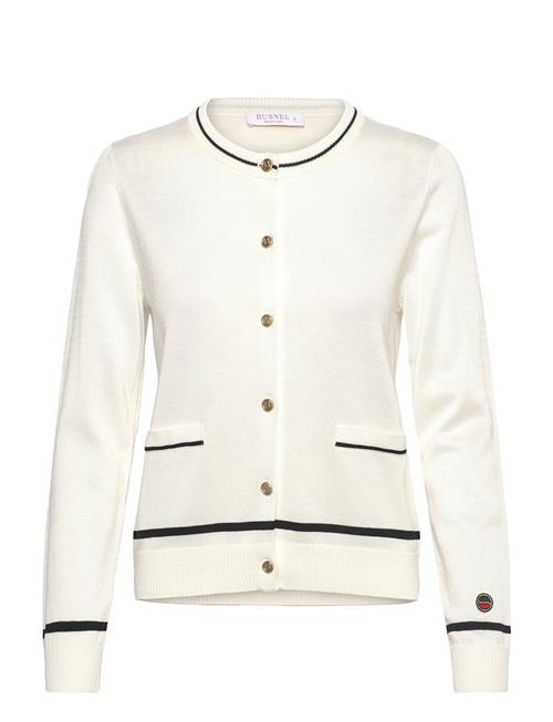 Kim Contrast Cardigan BUSNEL Cream