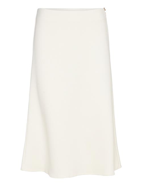 Karolina Solid Skirt BUSNEL White