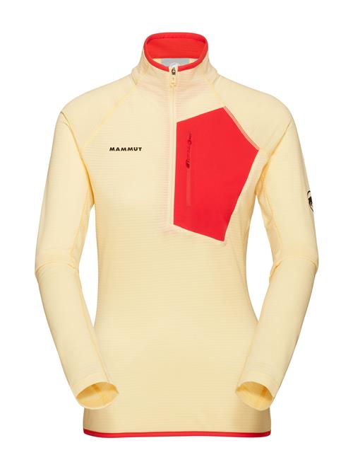 Aenergy Light Ml Half Zip Pull Women Mammut Yellow