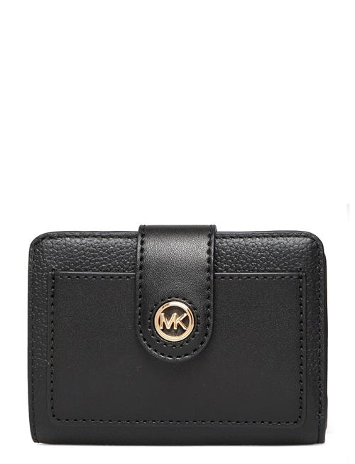 Sm Tab Compact Pckt Wllt Michael Kors Black
