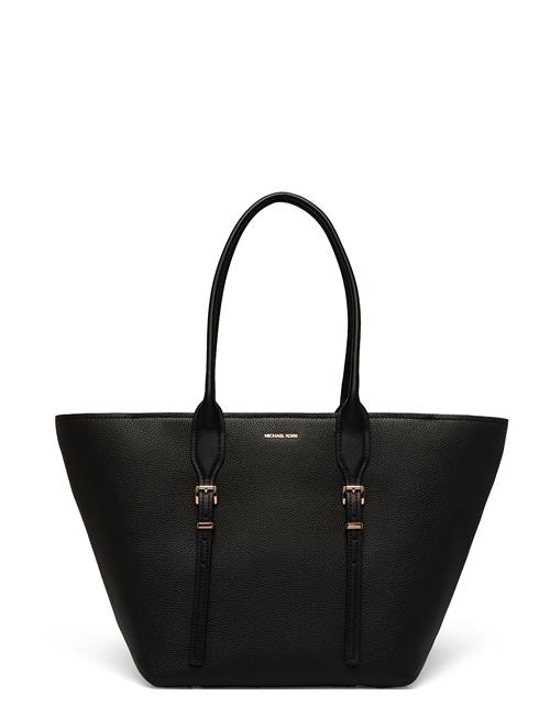 Lg Buckle Tote Michael Kors Black