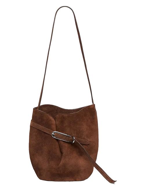 Belted Bucket Bag Liffner Brown