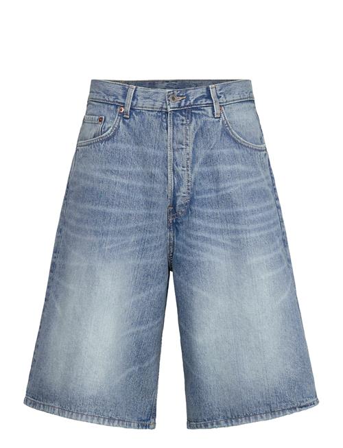 Astro Denim Loose Baggy Shorts Weekday Blue