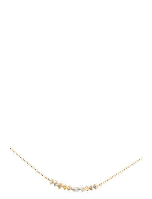 Pdpaola Lotus Necklace PD Paola Patterned