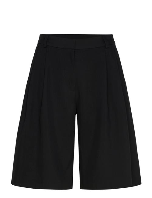 Wide Suiting Shorts Weekday Black