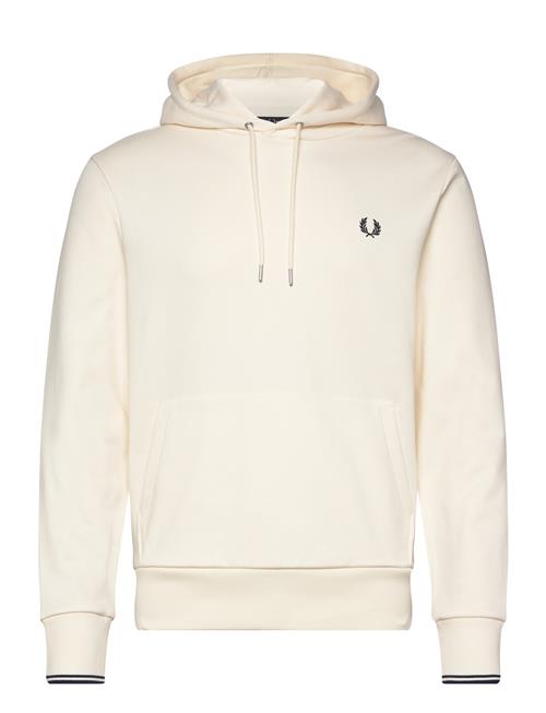 Tipped Hooded Sweatshirt Fred Perry White