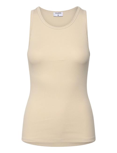 Fine Rib Tank Filippa K Beige