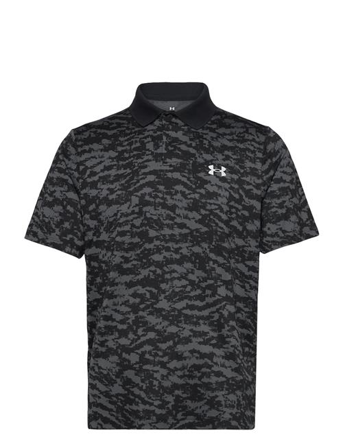 Ua Matchplay Printed Polo Under Armour Black