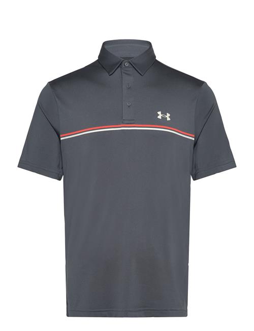 Ua Playoff 3.0 Stripe Polo Under Armour Grey