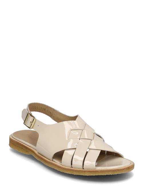Sandals - Flat - Open Toe - Op ANGULUS Beige