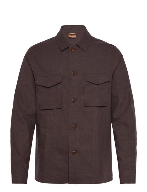 Mmgmilo Plage Overshirt Mos Mosh Gallery Brown