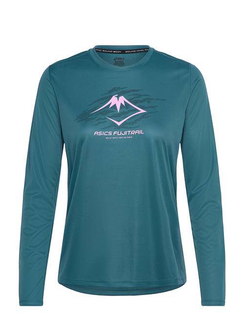 Fujitrail Logo Ls Top Asics Green