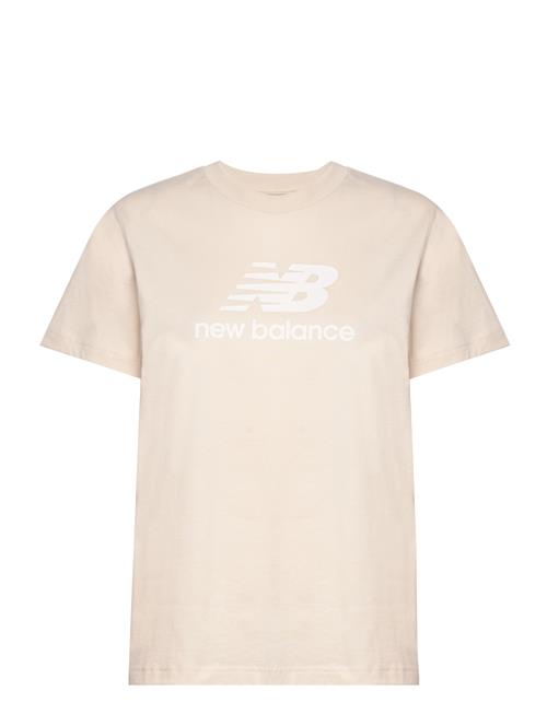 Sport Essentials Jersey Logo T-Shirt New Balance Cream