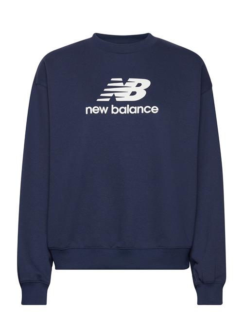 Sport Essentials French Terry Logo Crew New Balance Navy