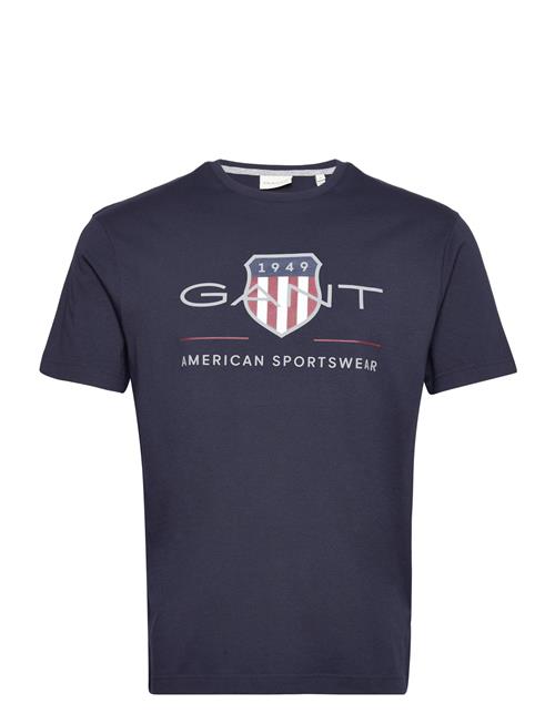 Reg Archive Shield Ss T-Shirt GANT Navy