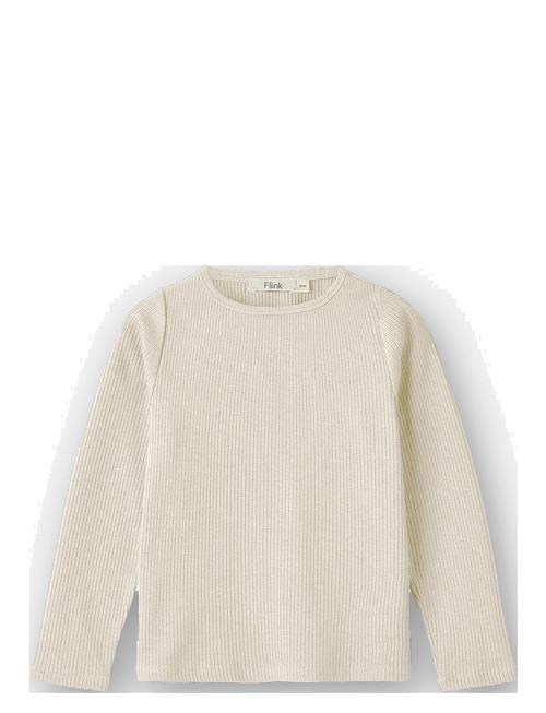 Kenna Ls Blouse Fliink Cream