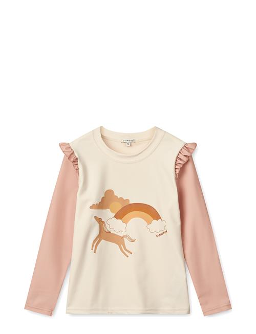 Tenley Placement Swim Tee Liewood Pink
