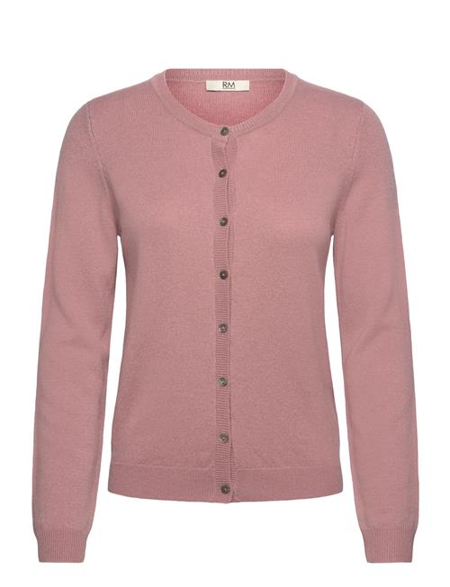 Rmwsofia Ls Short Cardigan RM By Rosemunde Pink
