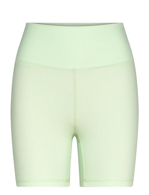 Ribbed Performance Midi Biker Shorts Aim´n Green